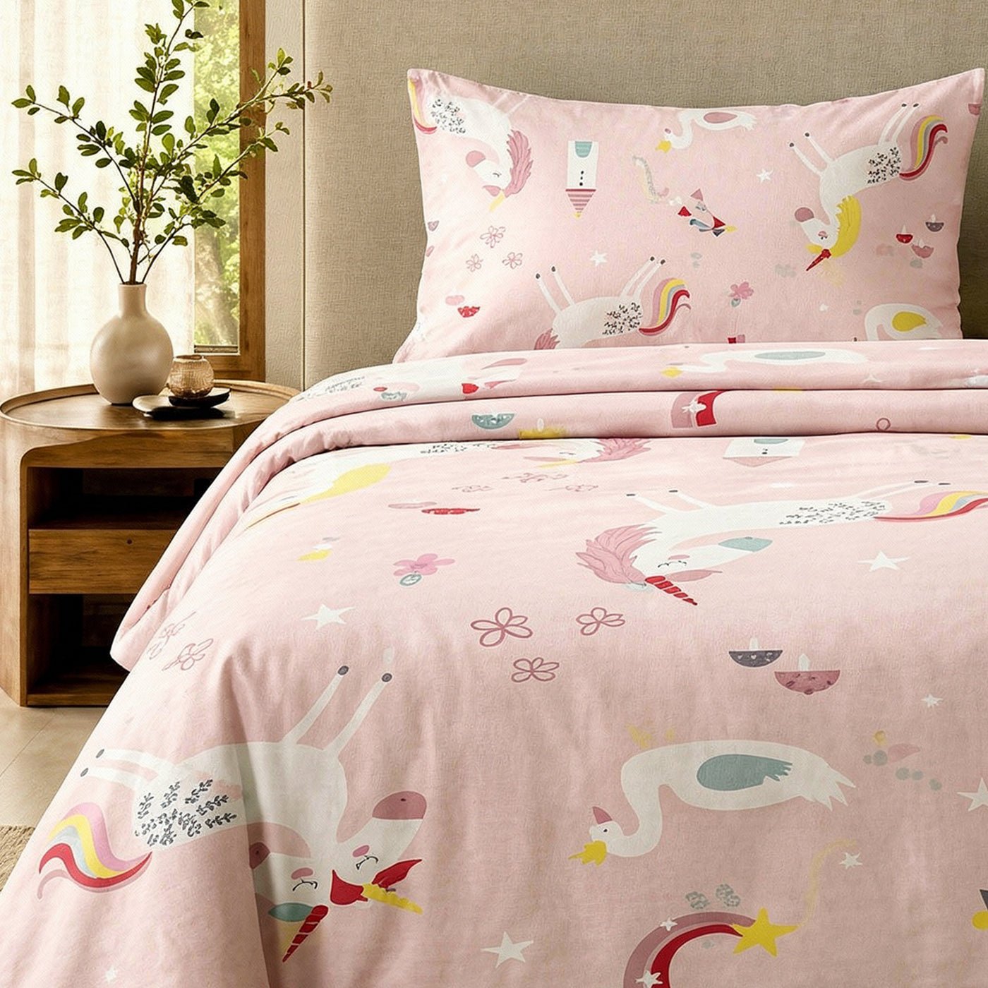 3 Piece Kids Bed Sheet – Unicorn Dream