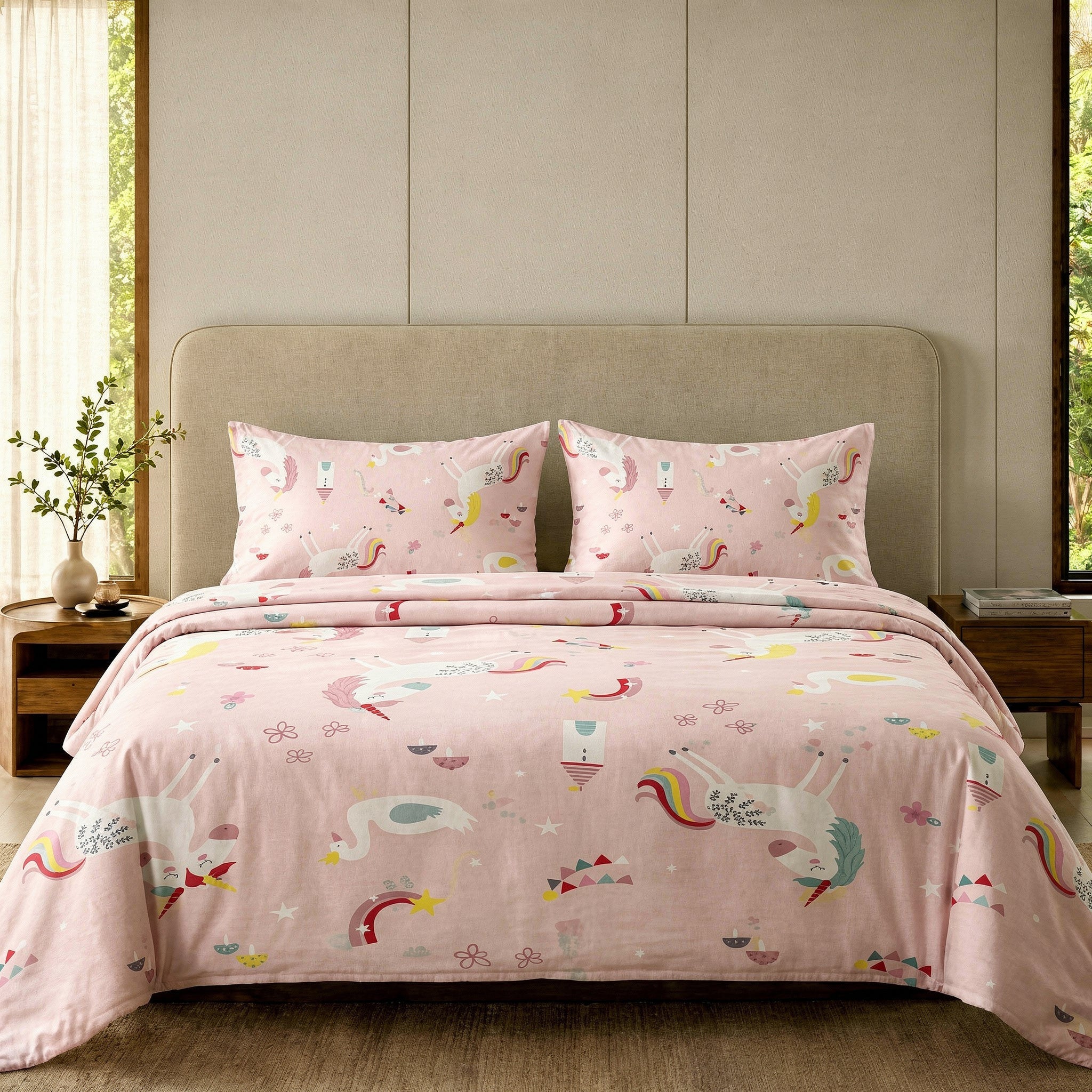 3 Piece Kids Bed Sheet – Unicorn Dream
