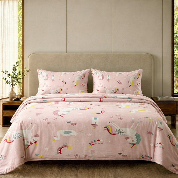 3 Piece Kids Bed Sheet – Unicorn Dream