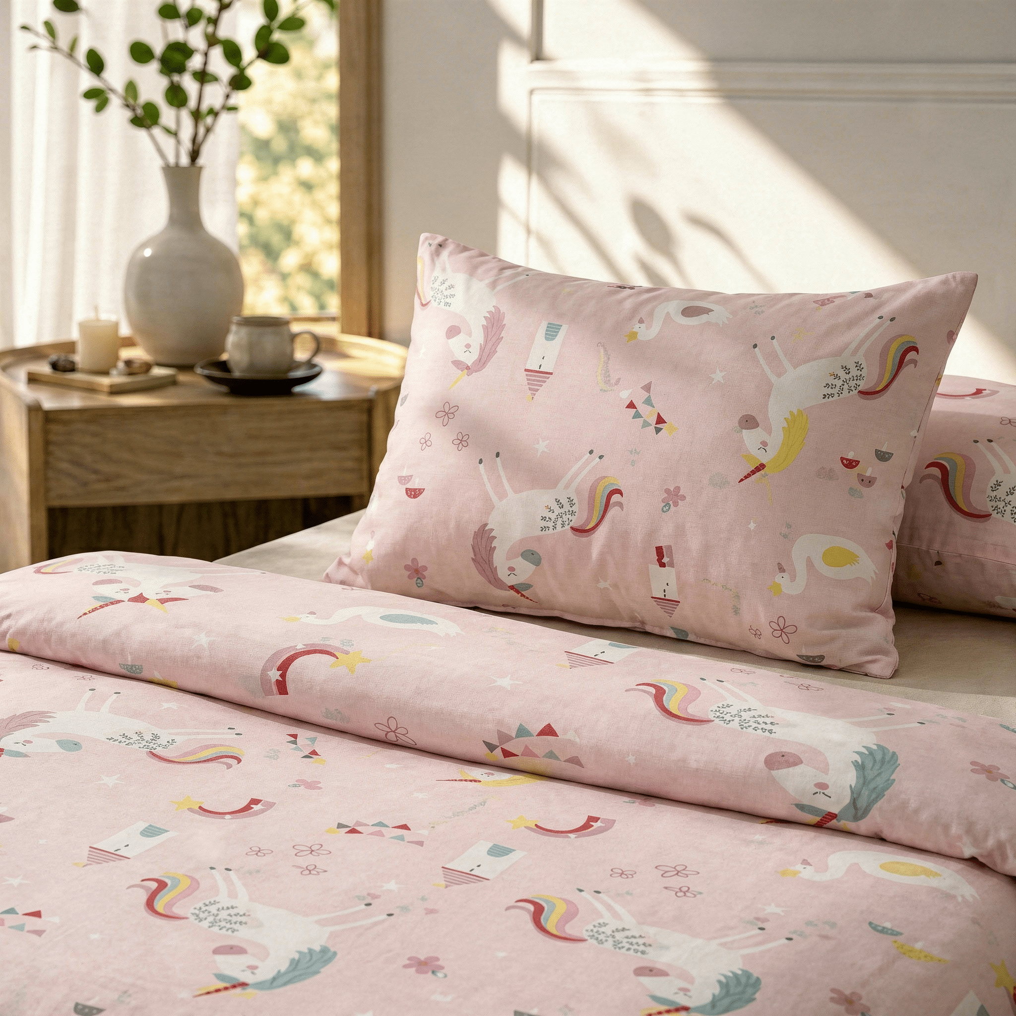 3 Piece Kids Bed Sheet – Unicorn Dream